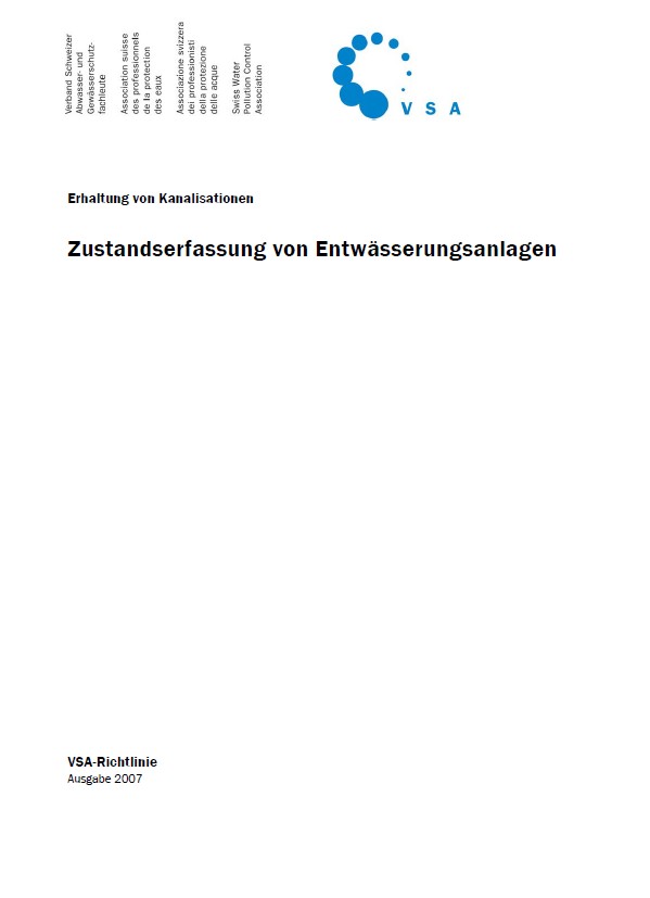 Zustandserfassung von Entwässerungsanlagen - Richtlinie